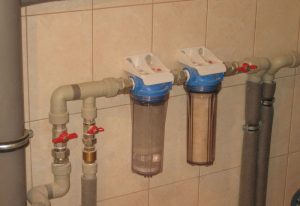 Установка проточного фильтра для воды в Альметьевске